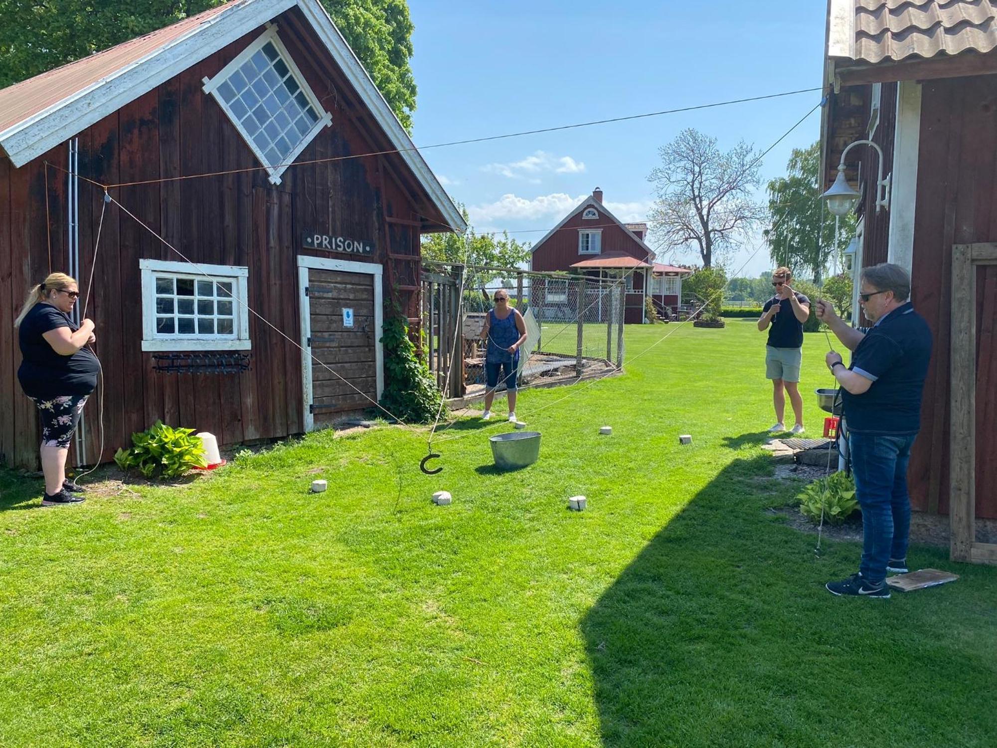 Aeventyrsgardens Vandrarhem, Kinnekulle Källby Kültér fotó